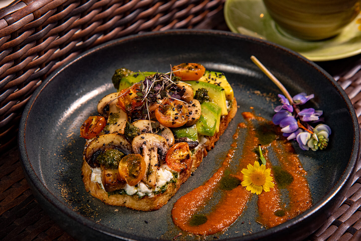 tostada-vegetariana-hotel-nativa